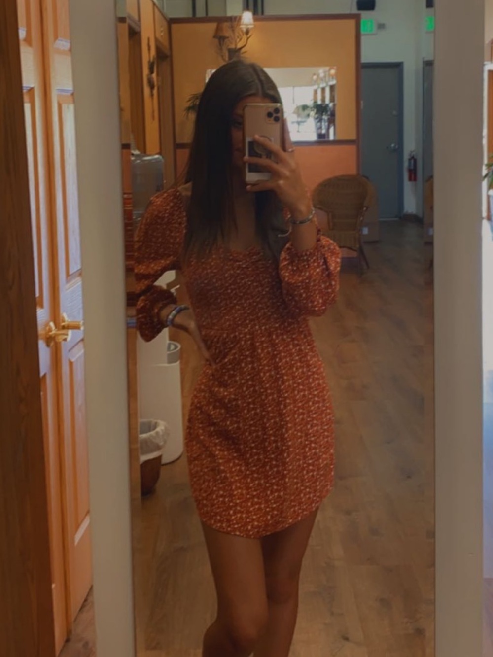 Hollister Floral Mini Dress